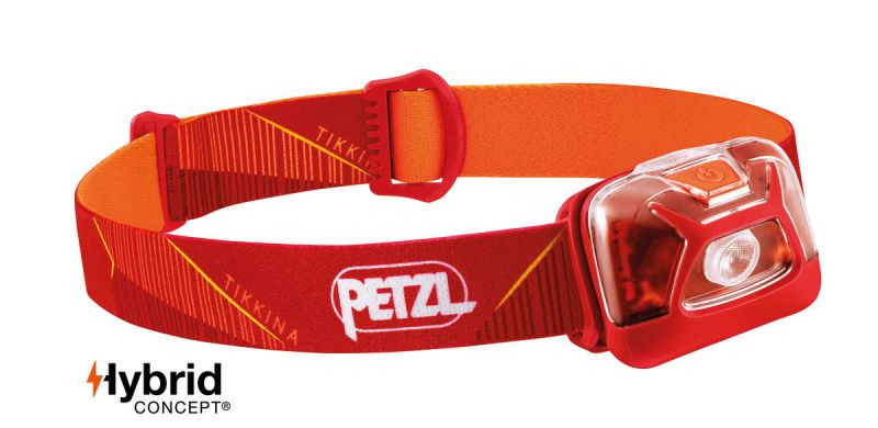 Linterna Frontal Tikkina 250 Lumenes Petzl Hybrid Concept