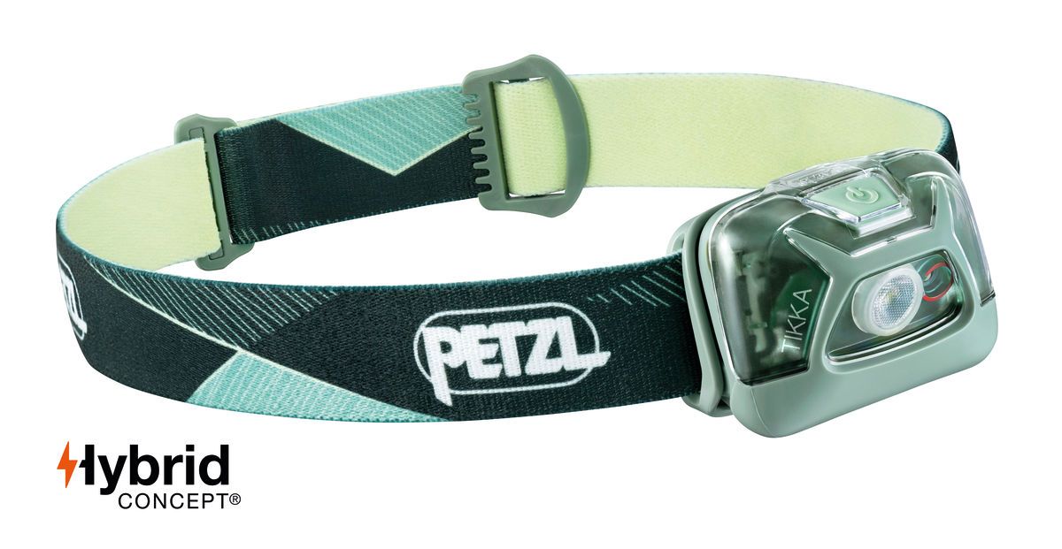 Linterna Frontal Tikka 300 Lumenes Petzl Hybrid Concept