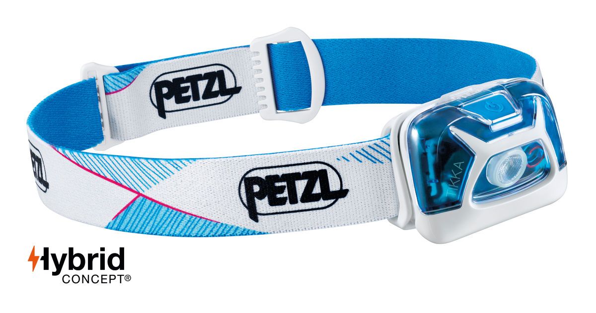 Linterna Frontal Tikka 300 Lumenes Petzl Hybrid Concept