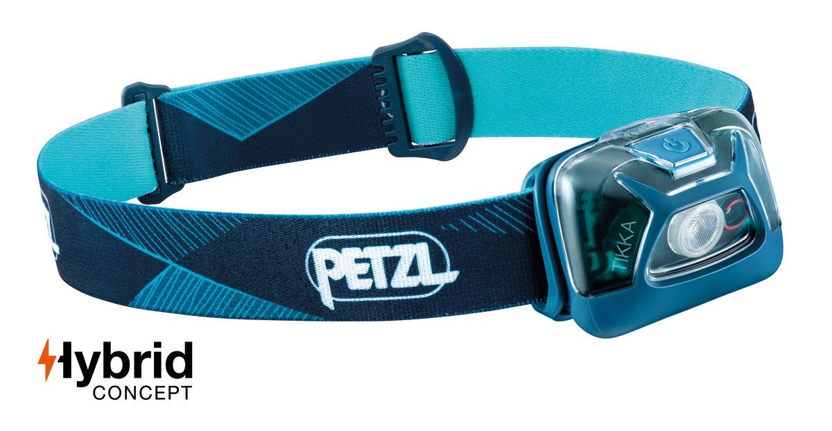 Linterna Frontal Tikka 300 Lumenes Petzl Hybrid Concept