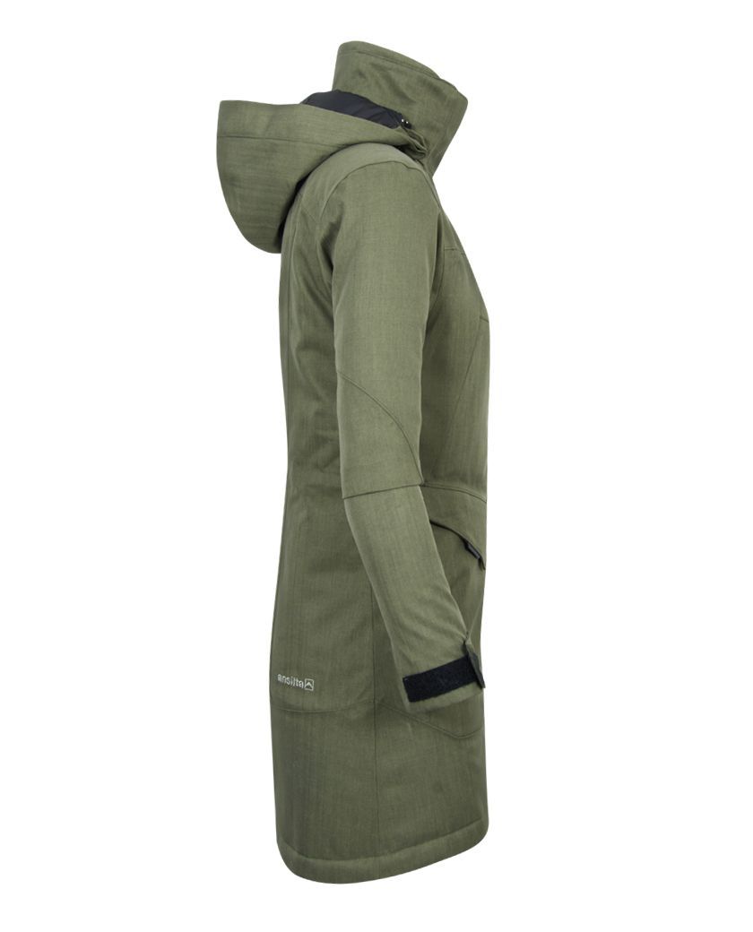 Parka Terra Dama Ansilta Gore-tex Impermeable Con Abrigo