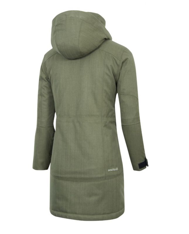 Chaqueta parka verde mujer hotsell