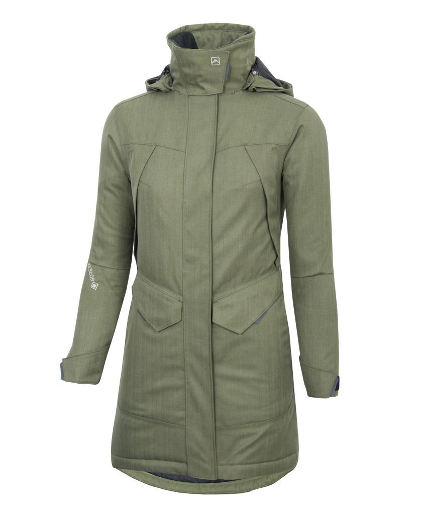 Parka Terra Dama Ansilta Gore-tex Impermeable Con Abrigo