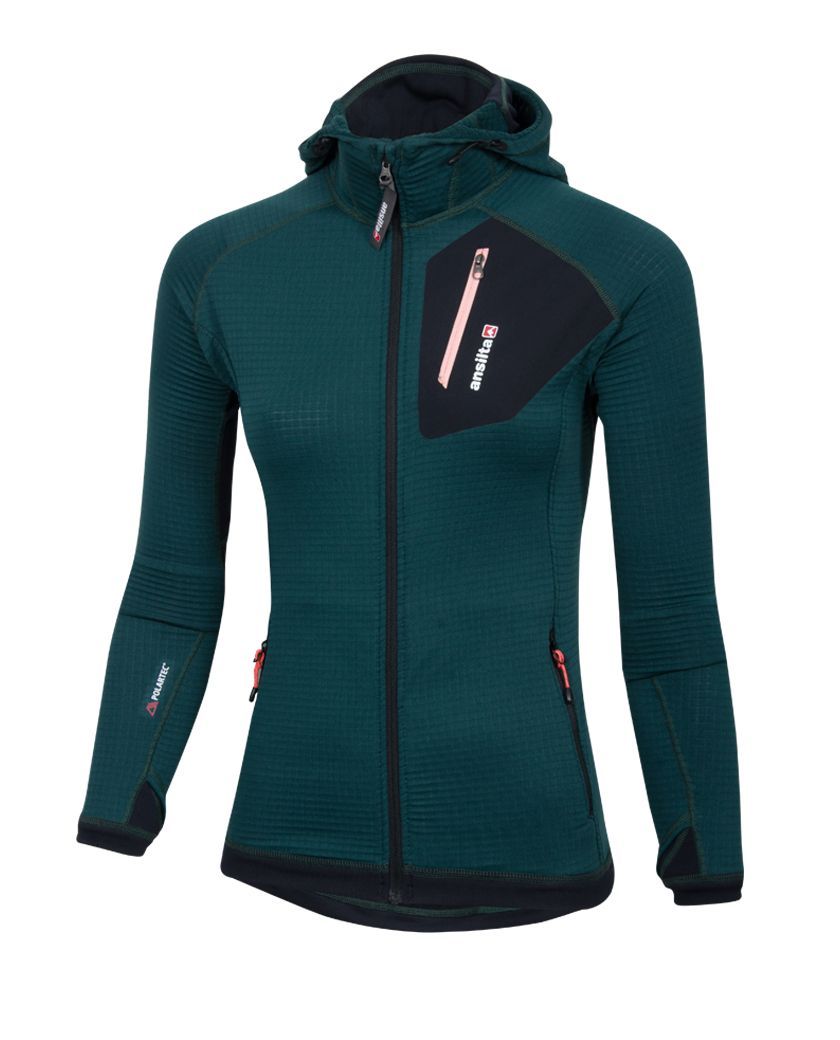 Campera Neyun Dama Polartec Power Grid