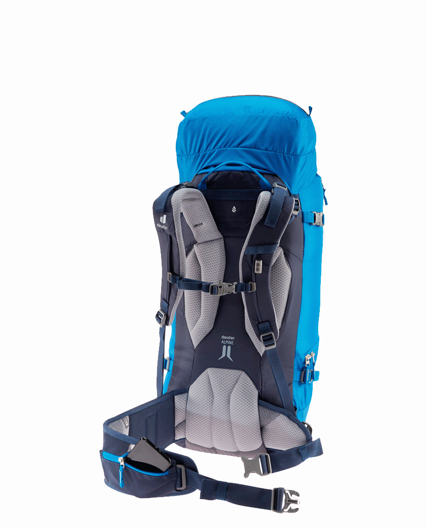 Mochila Deuter Para Trekking Y Escalada Guide 44+ Litros