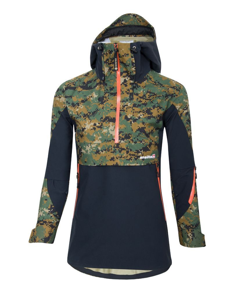 Anorak Sacha Impermeable Gore-tex Camuflado Mujer