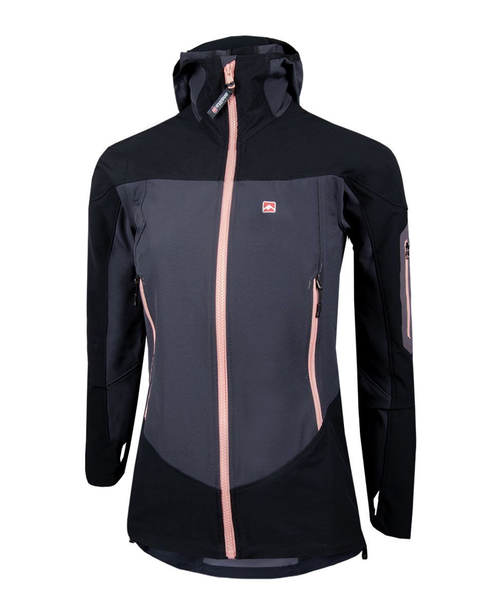 Campera Crux 2 Flexible Escalada Soft Shell Dama