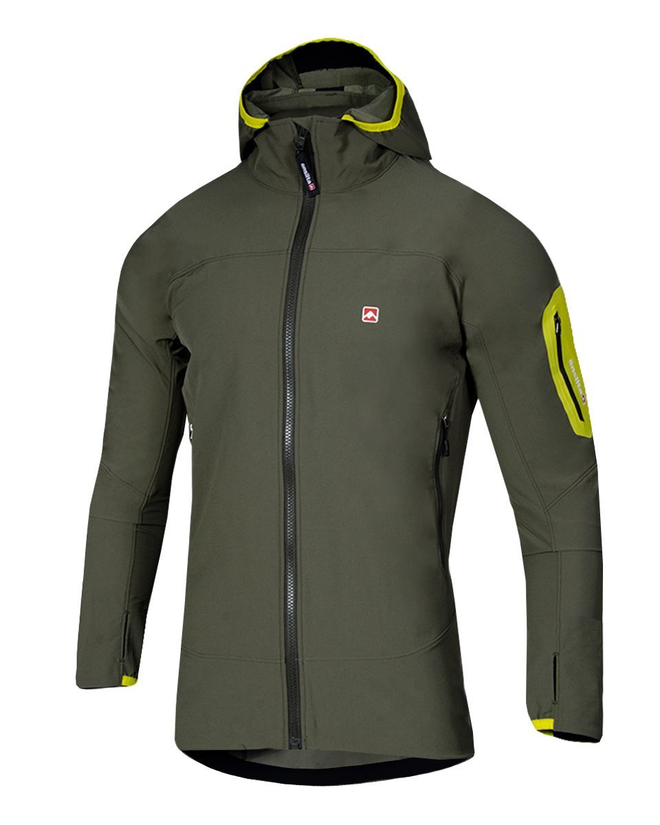 Campera Crux 2 Flexible Escalada Soft Shell Hombre