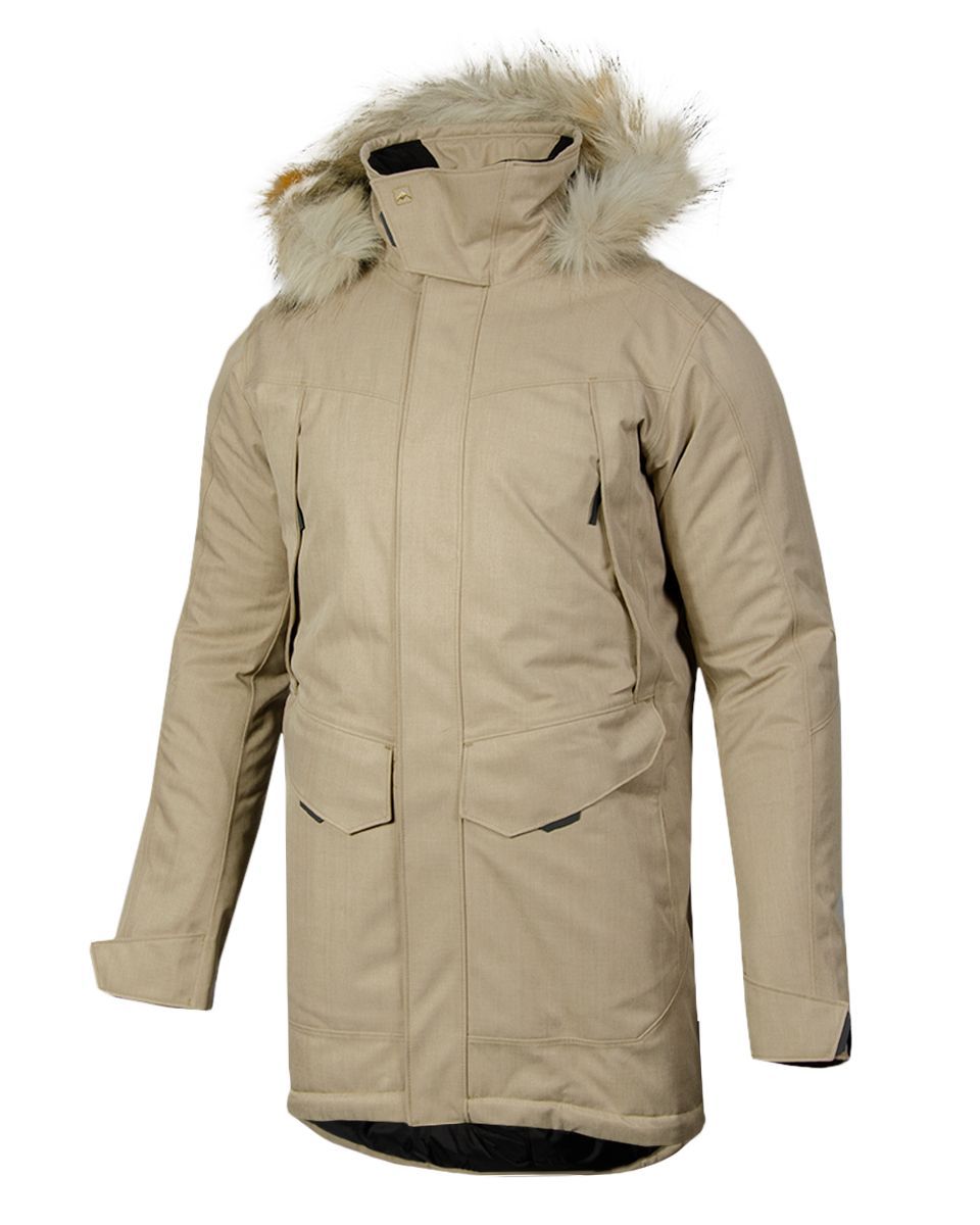 Parka Terra Hombre Ansilta Gore-tex Impermeable Con Abrigo