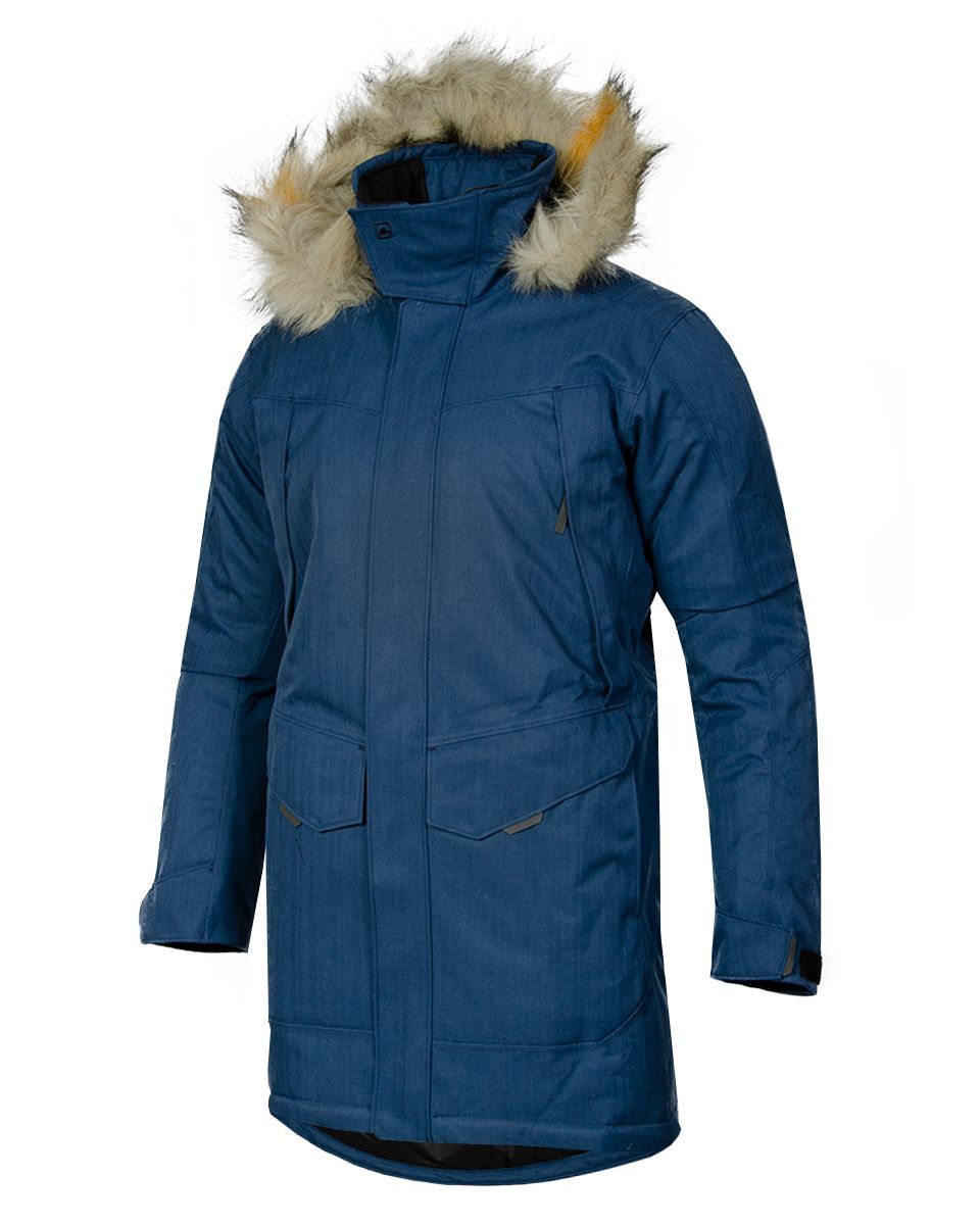 Parka Terra Hombre Ansilta Gore-tex Impermeable Con Abrigo