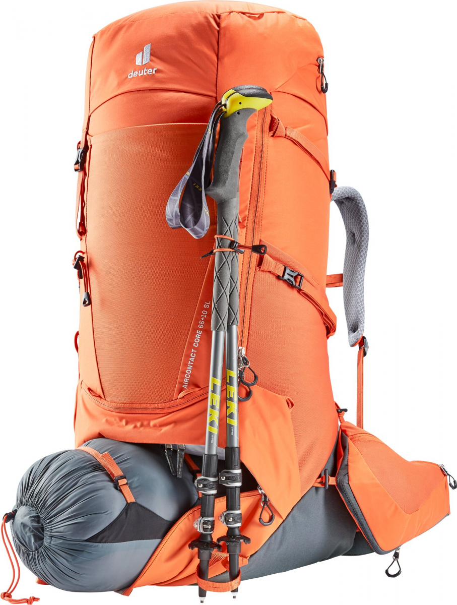 Mochila Aircontact Core 65+10 Lts Sl Dama Deuter 2025