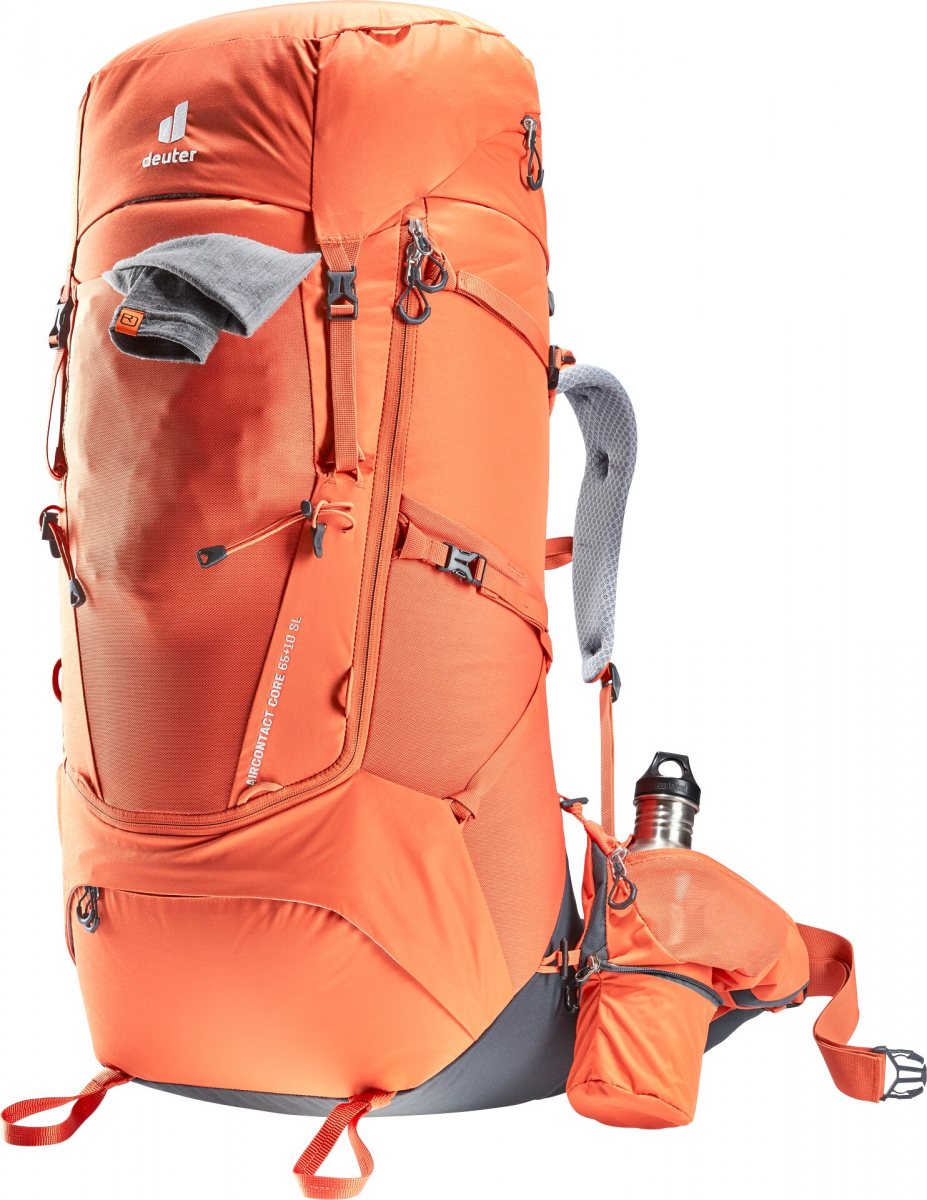 Mochila Aircontact Core 65+10 Lts Sl Dama Deuter 2025