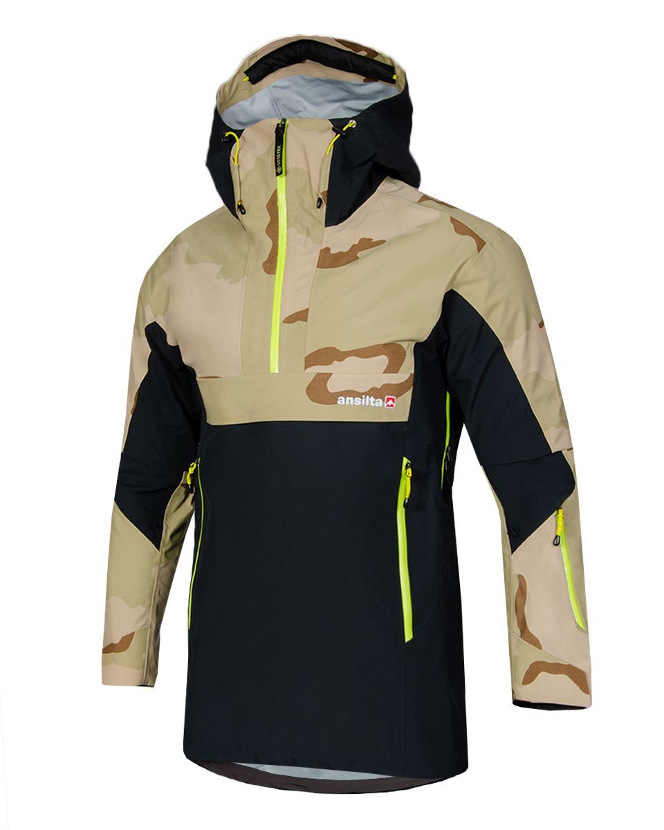 Anorak Sacha Impermeable Gore-tex Camuflado Hombre