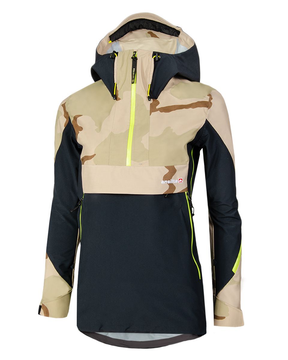 Anorak Sacha Impermeable Gore-tex Camuflado Mujer