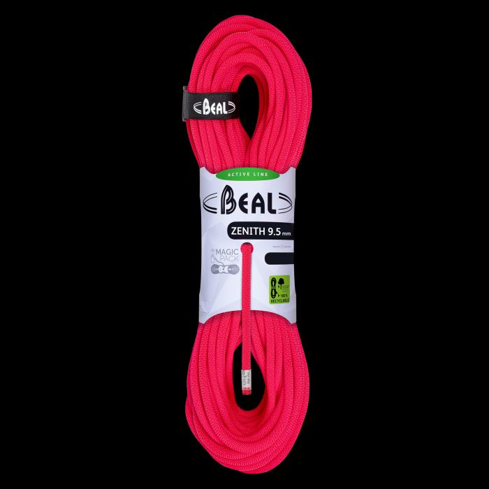 Cuerda Dinamica Beal Zenith 9.5mm X 60m Escalada En Roca