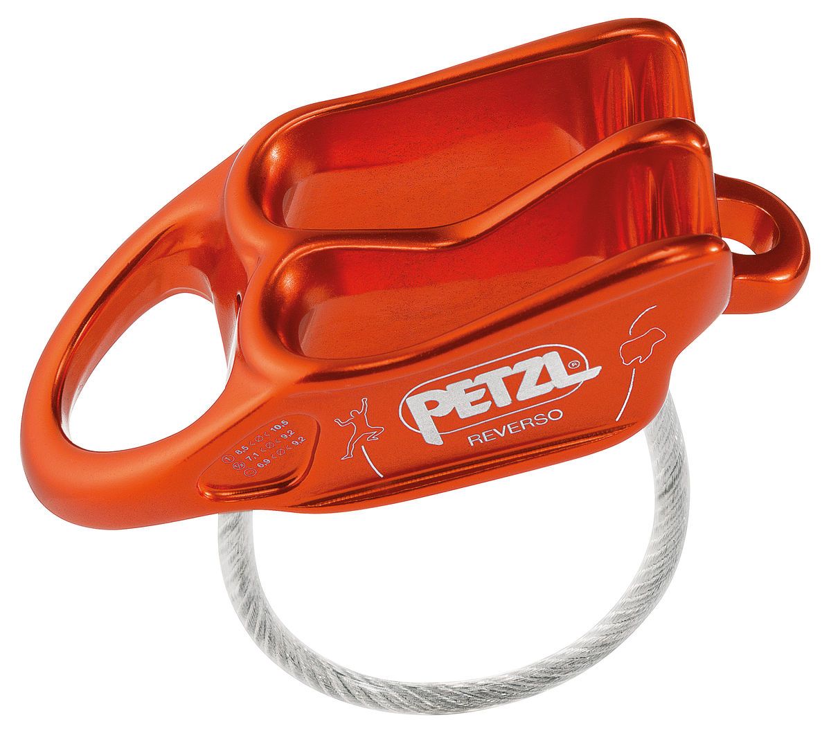 Descensor Y Asegurador  Reverso Petzl