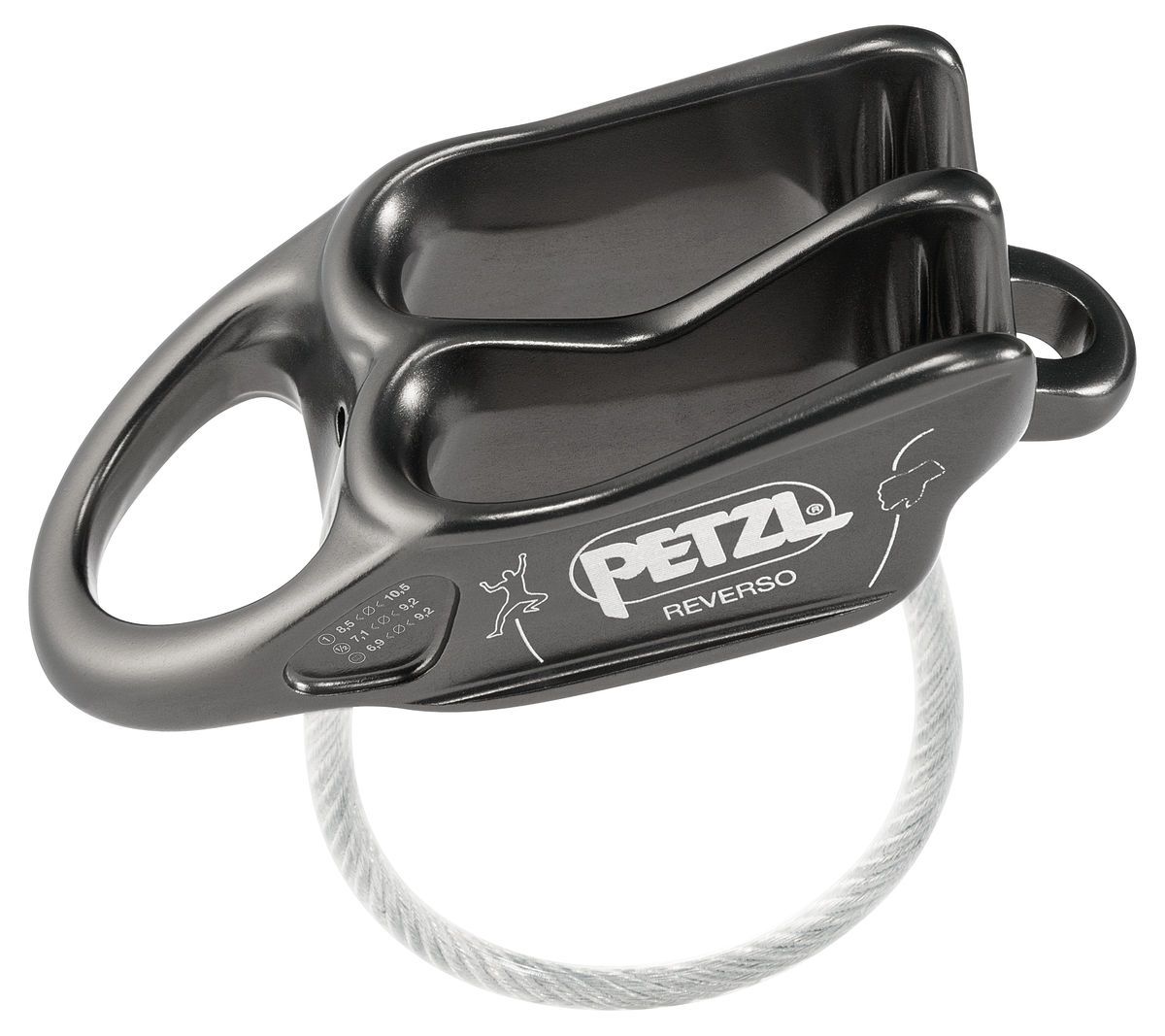 Descensor Y Asegurador  Reverso Petzl