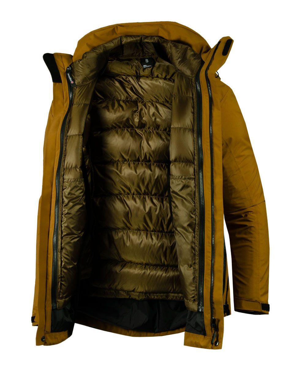 Campera Fusion 3 En 1 Hombre Gore-tex + Pluma Allied 800 Fp