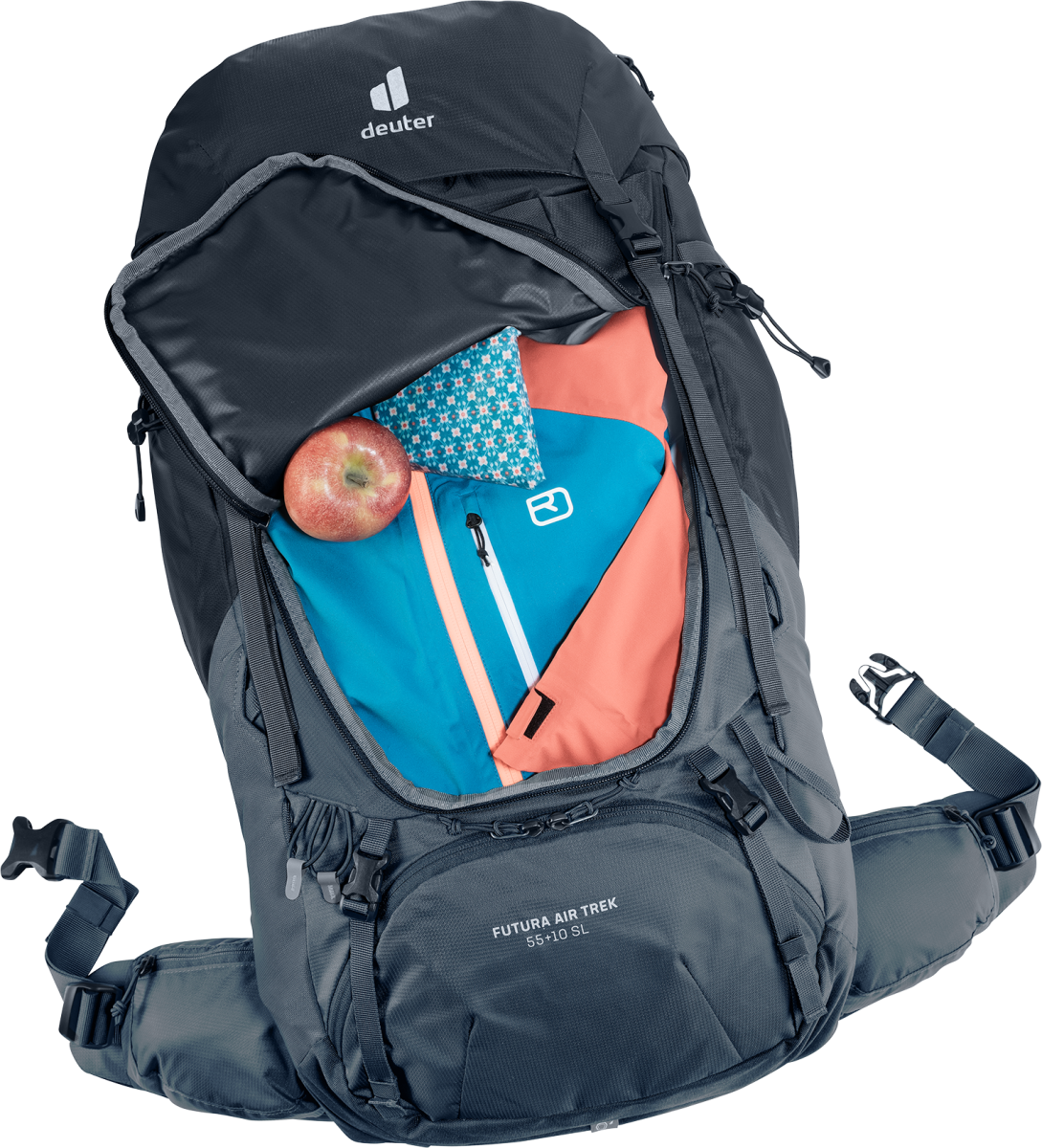 Mochila Futura Air Trek 55+10 Lts Sl Deuter