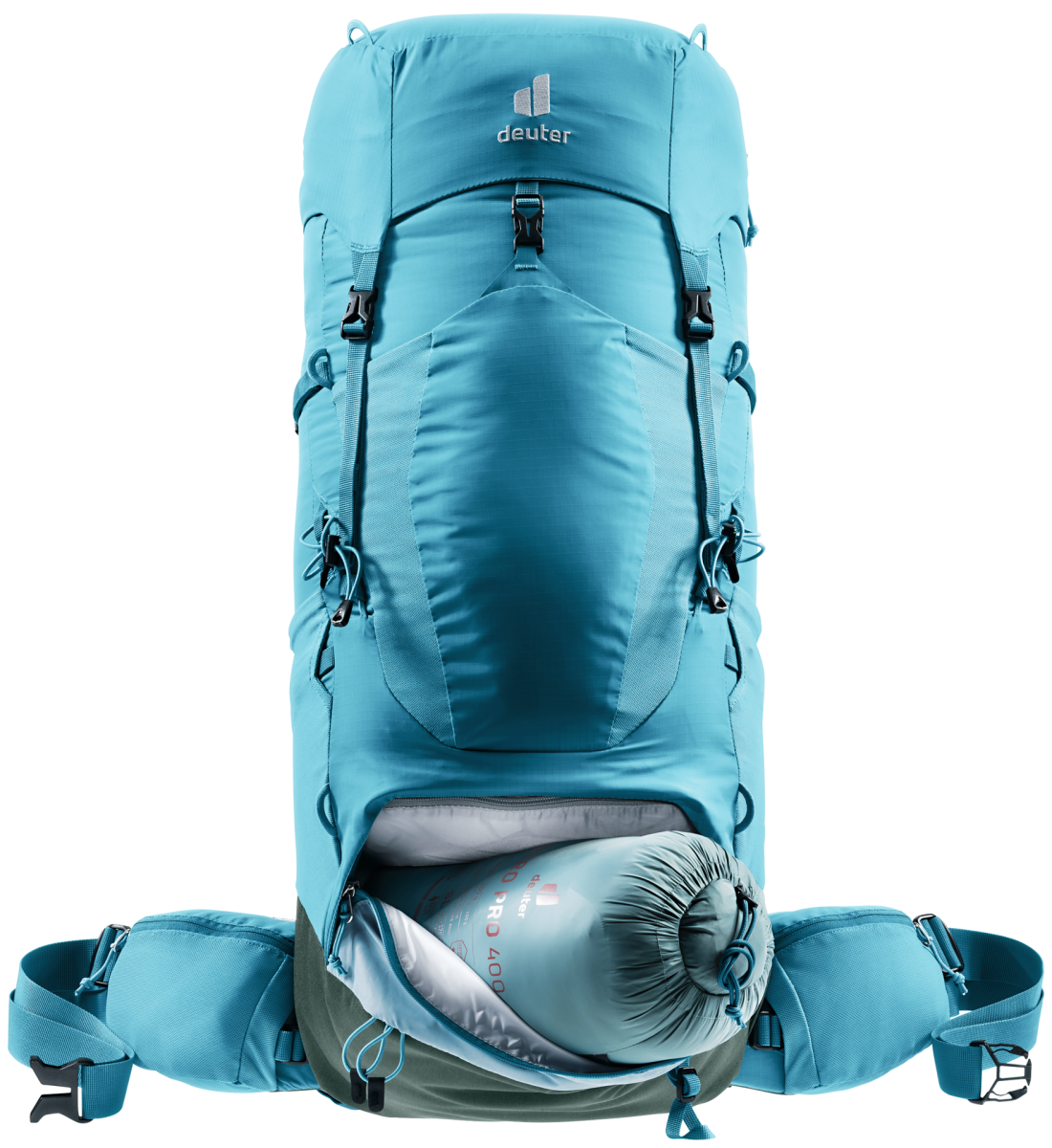 Mochila Aircontact Lite 45+10 Lts Sl Dama Deuter 2025