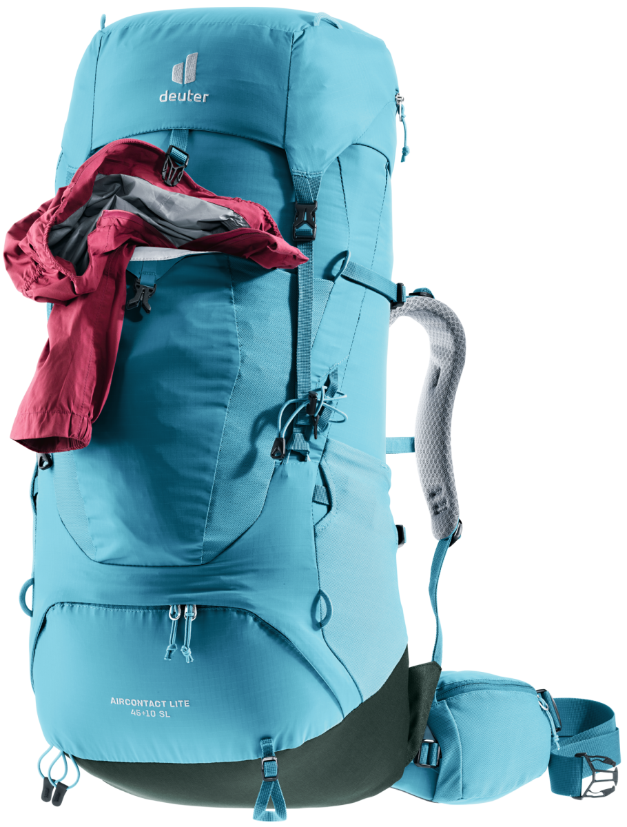 Mochila Aircontact Lite 45+10 Lts Sl Dama Deuter 2025