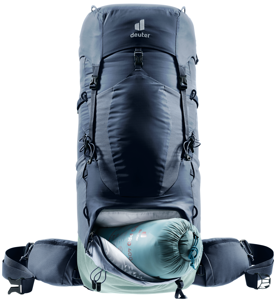 Mochila Aircontact Lite 45+10 Lts Sl Dama Deuter 2025