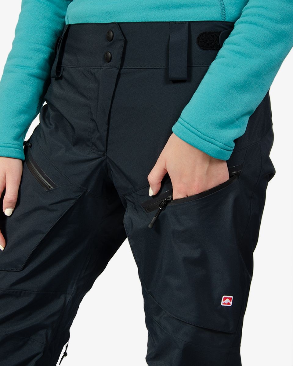 Pantalon Slalom 3 Esquí Y Snowboard Gore Tex Dama