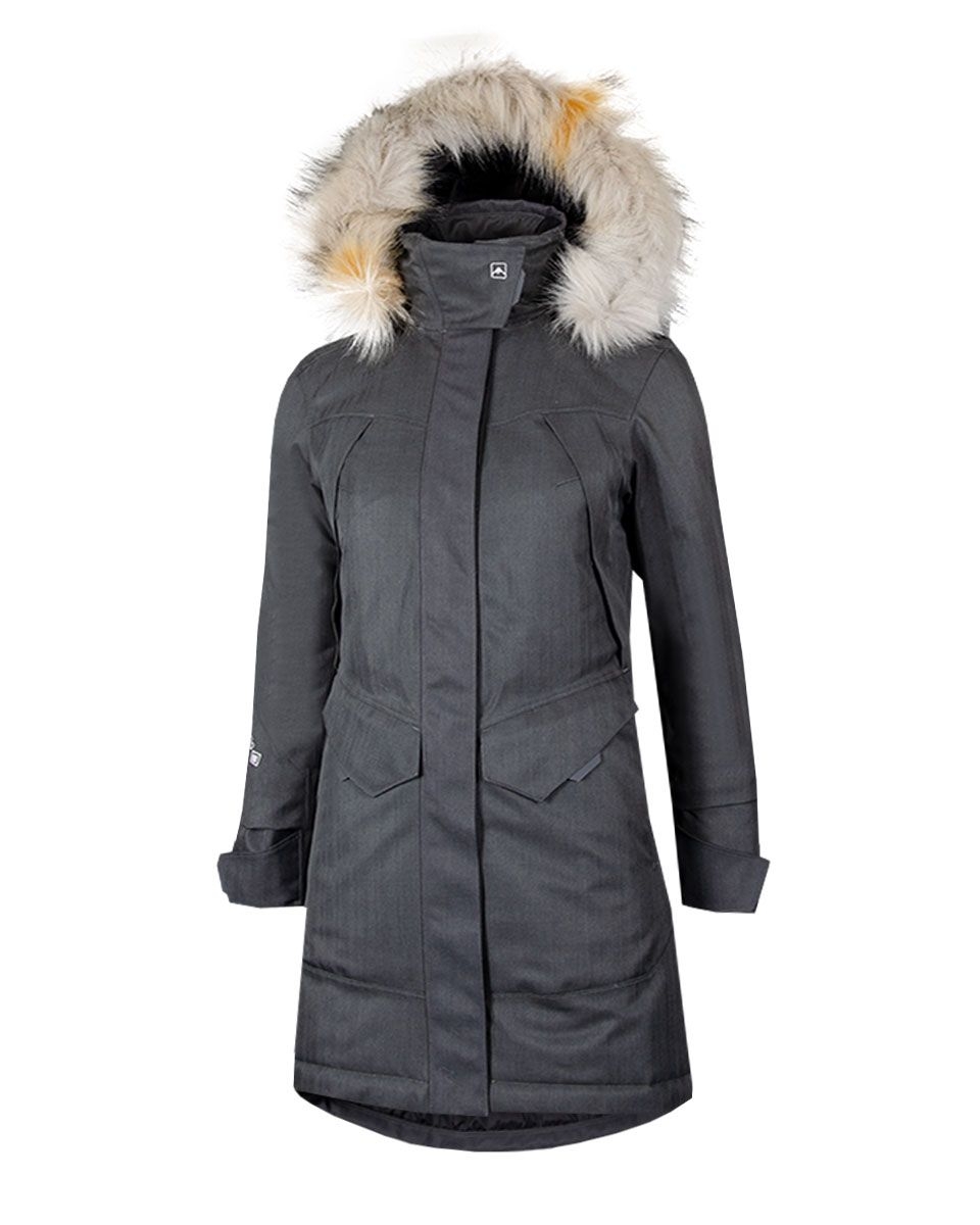 Parka Terra Dama Ansilta Gore-tex Impermeable Con Abrigo