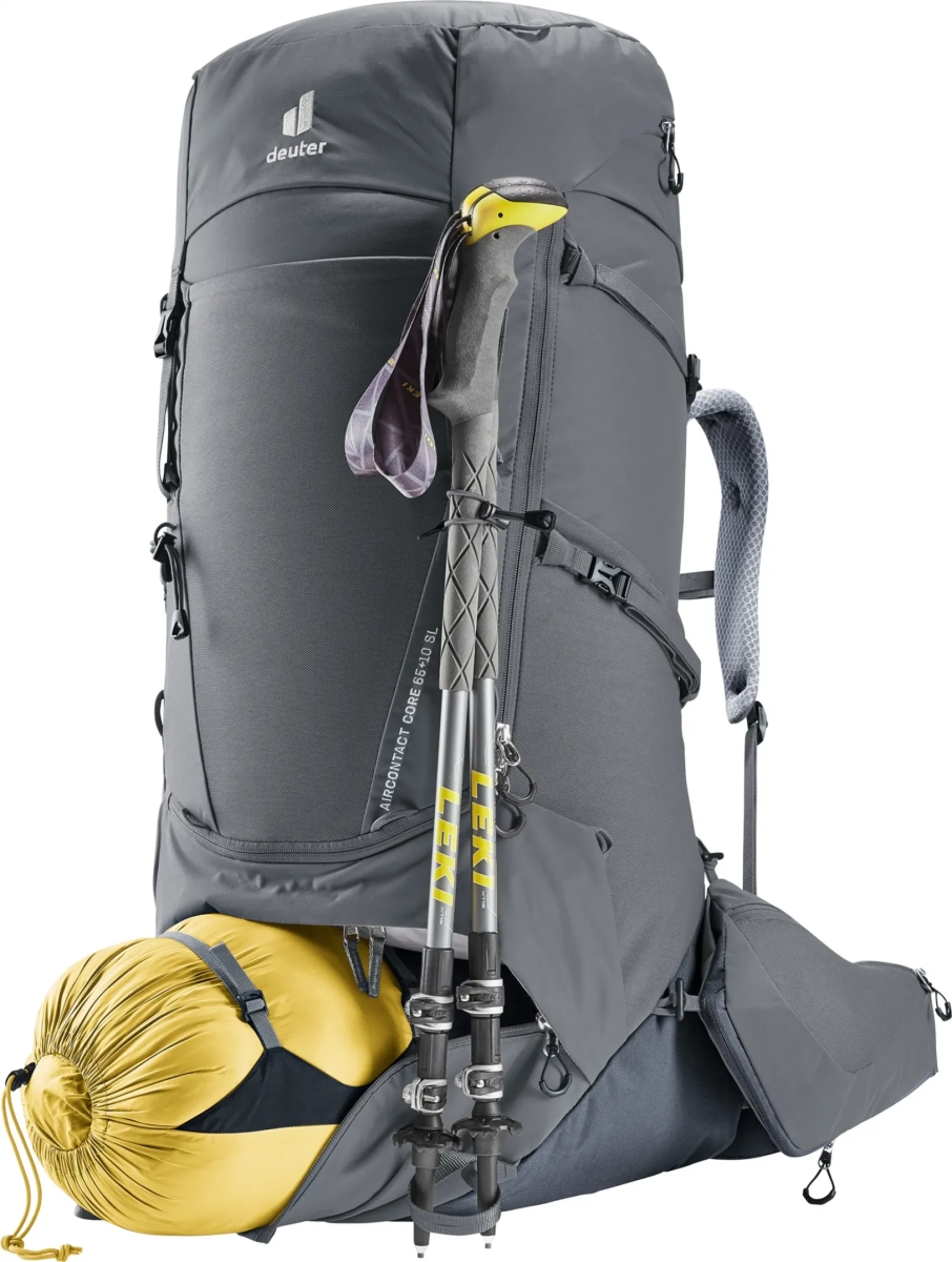 Mochila Aircontact Core 65+10 Lts Sl Dama Deuter 2025