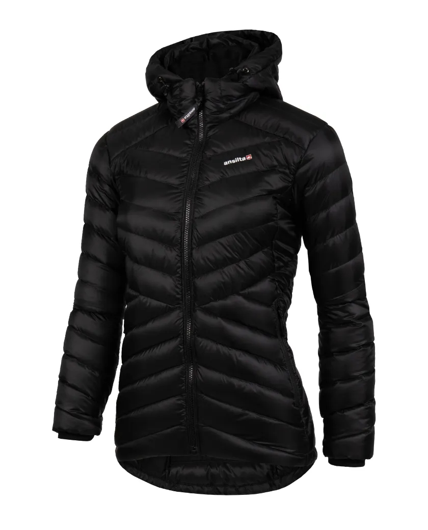 Campera Piuquen C/cap Pertex Plumón 800 Fp Versatil Mujer