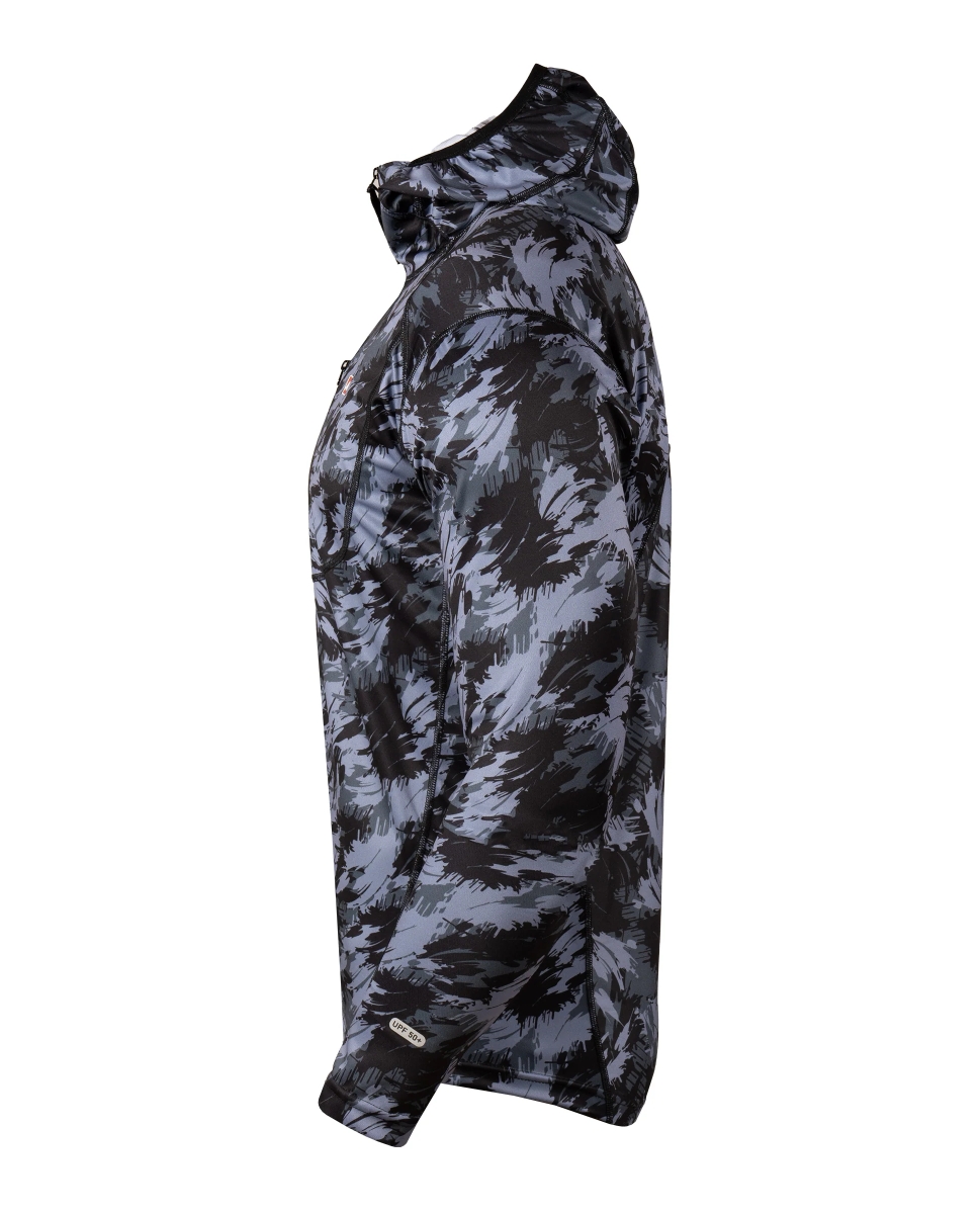 Camiseta Iguazu Para Pesca Con Capucha Y  Protección Solar Upf 50+