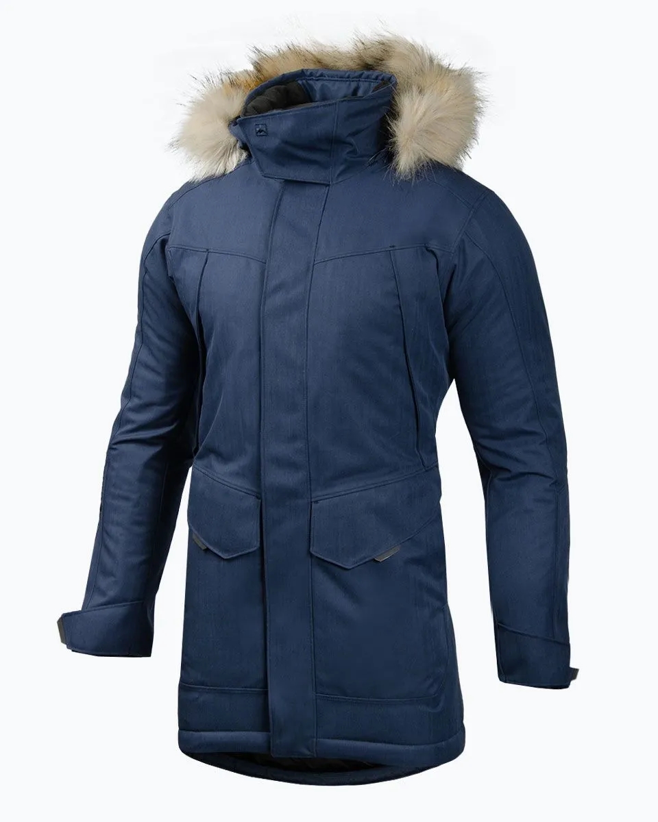 Parka Terra Hombre Ansilta Gore-tex Impermeable Con Abrigo