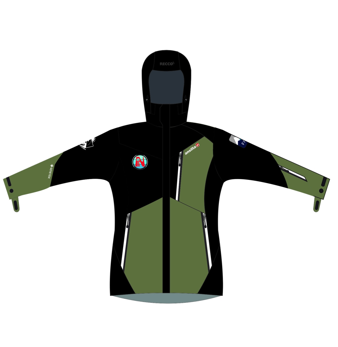 Campera Impermeable Cne Adultos-damas- Gore-tex 2 Capas Sin Abrigo