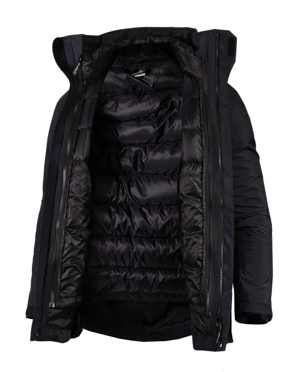 Campera Fusion 3 En 1 Hombre Gore-tex + Pluma Allied 800 Fp