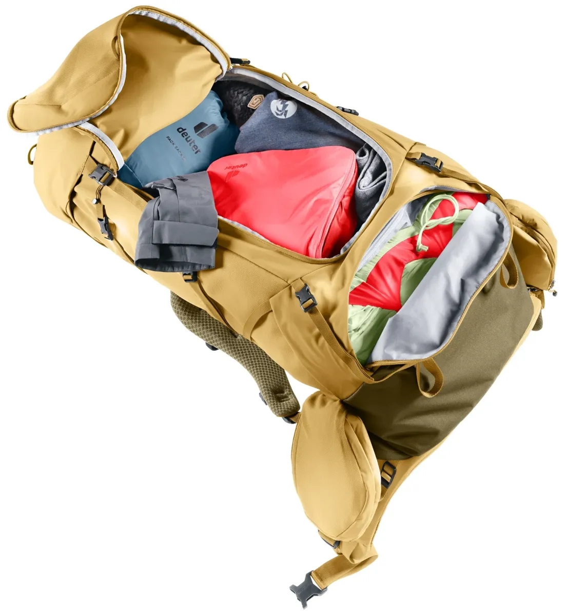 Mochila Aircontact Core 45+10 Lts Sl Dama Deuter