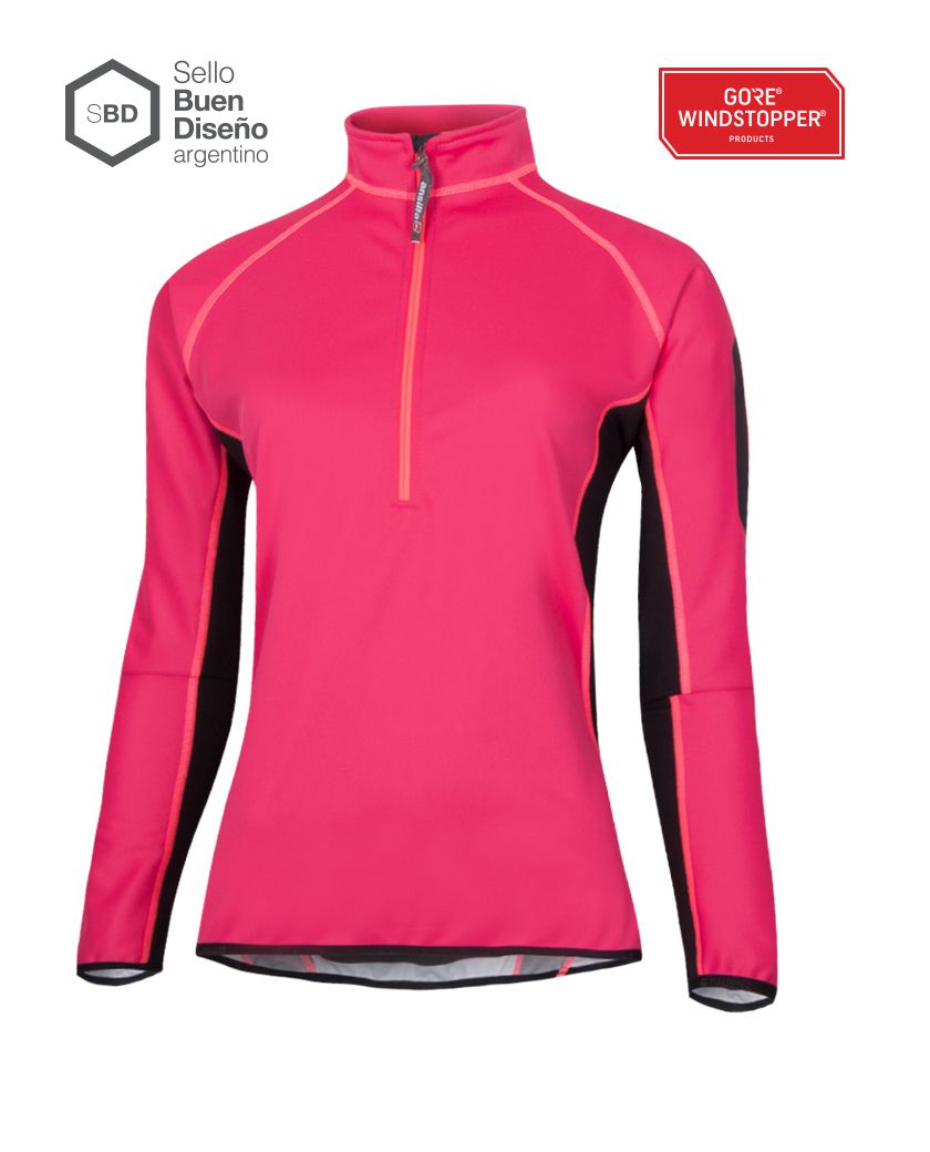 Buzo Ciclón 2 Damas Ansilta Ciclismo Windstopper®