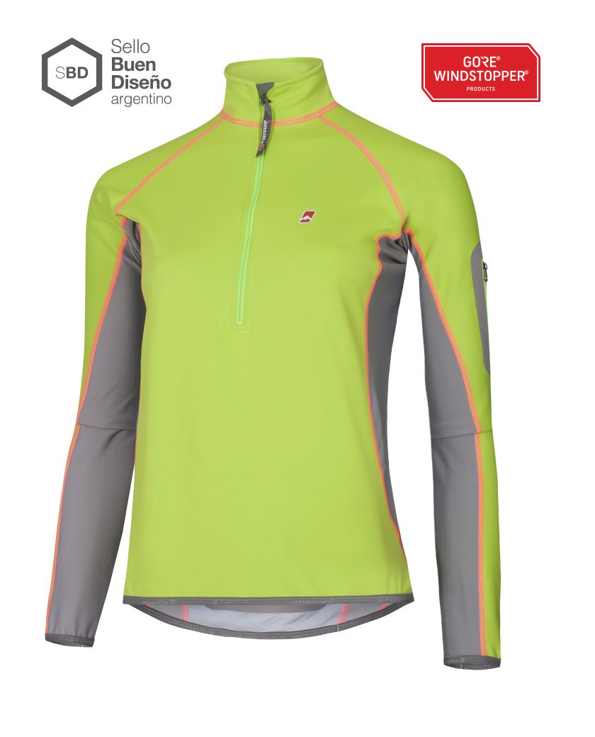 Buzo Ciclón 2 Damas Ansilta Ciclismo Windstopper®