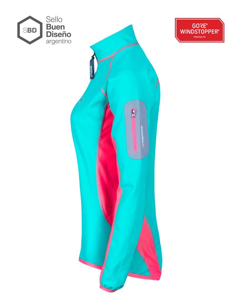 Buzo Ciclón 2 Damas Ansilta Ciclismo Windstopper®