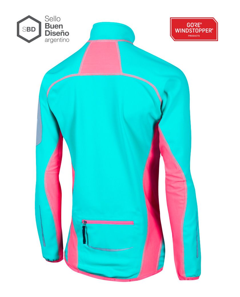 Buzo Ciclón 2 Damas Ansilta Ciclismo Windstopper®