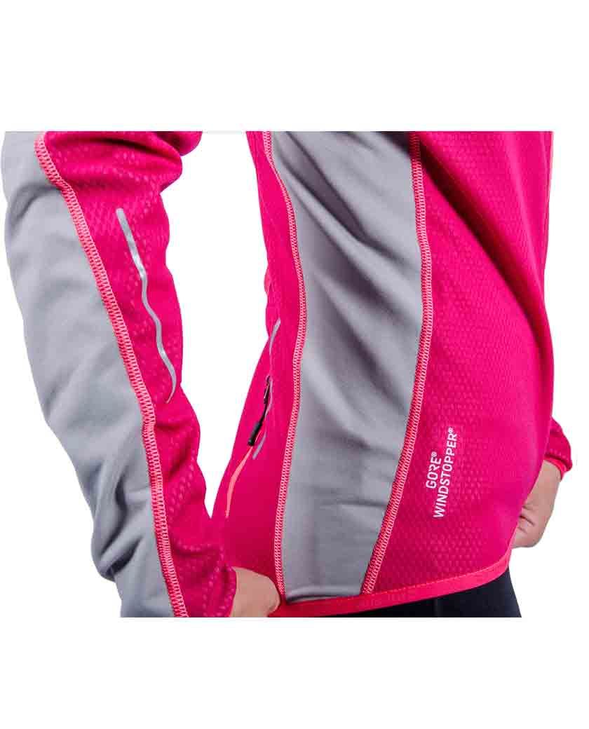 Campera Ciclón Mujer Ciclismo Windstopper