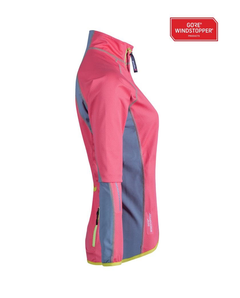 Campera Ciclón Mujer Ciclismo Windstopper