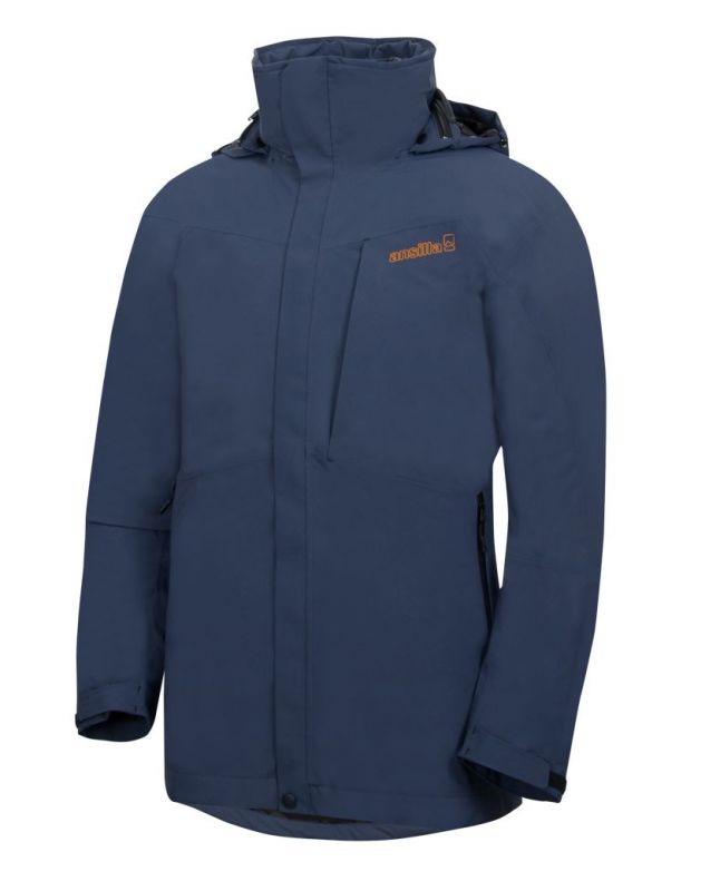 Campera pluma shop impermeable