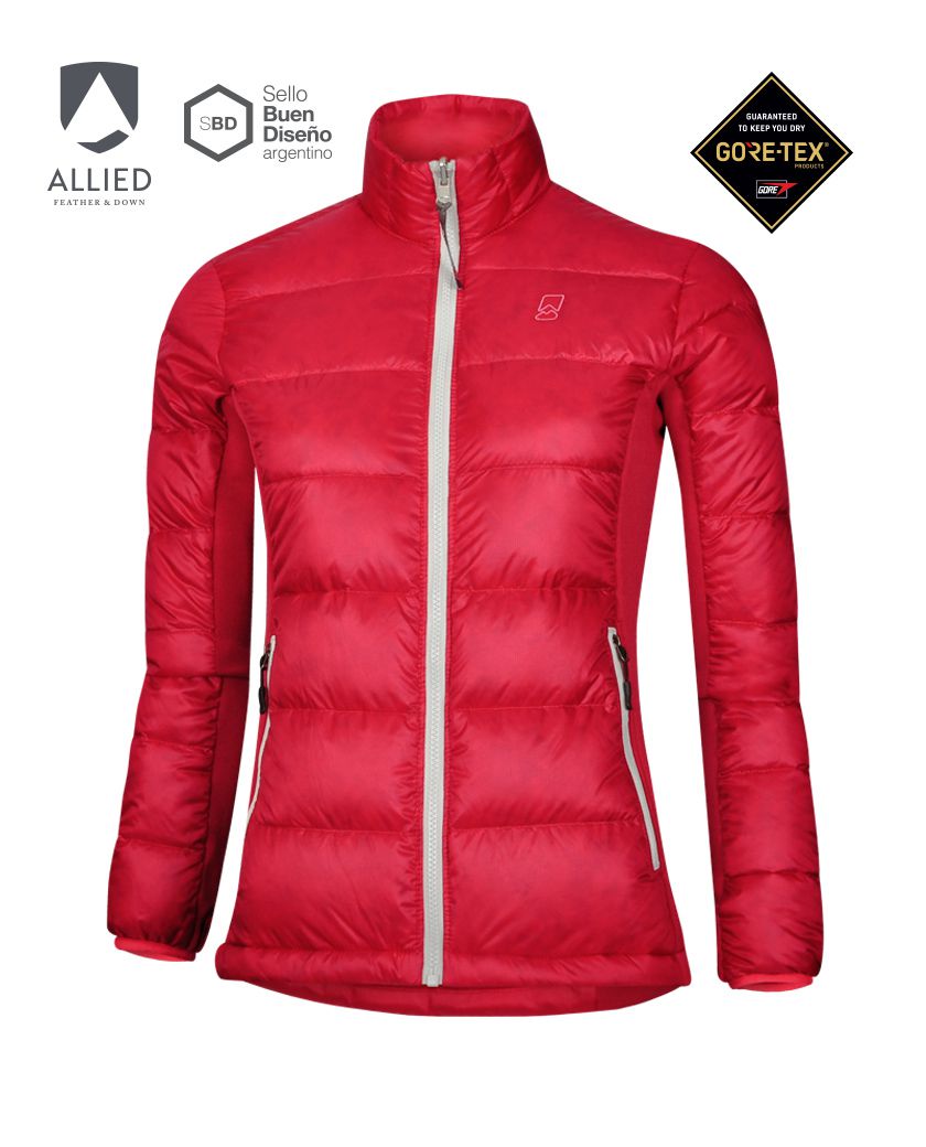 Campera Fusion 3 En 1 Mujer Gore-tex + Pluma Allied 800 Fp