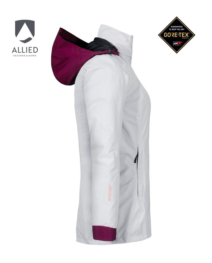 Campera Fusion 3 En 1 Mujer Gore-tex + Pluma Allied 800 Fp