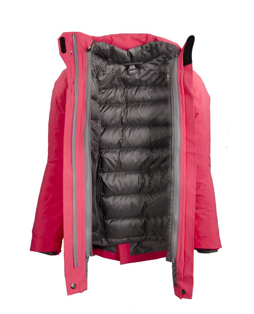 Campera Fusion 3 En 1 Mujer Gore-tex + Pluma Allied 800 Fp