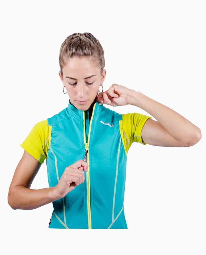 Chaleco Ciclon De Dama Windstopper Ciclismo